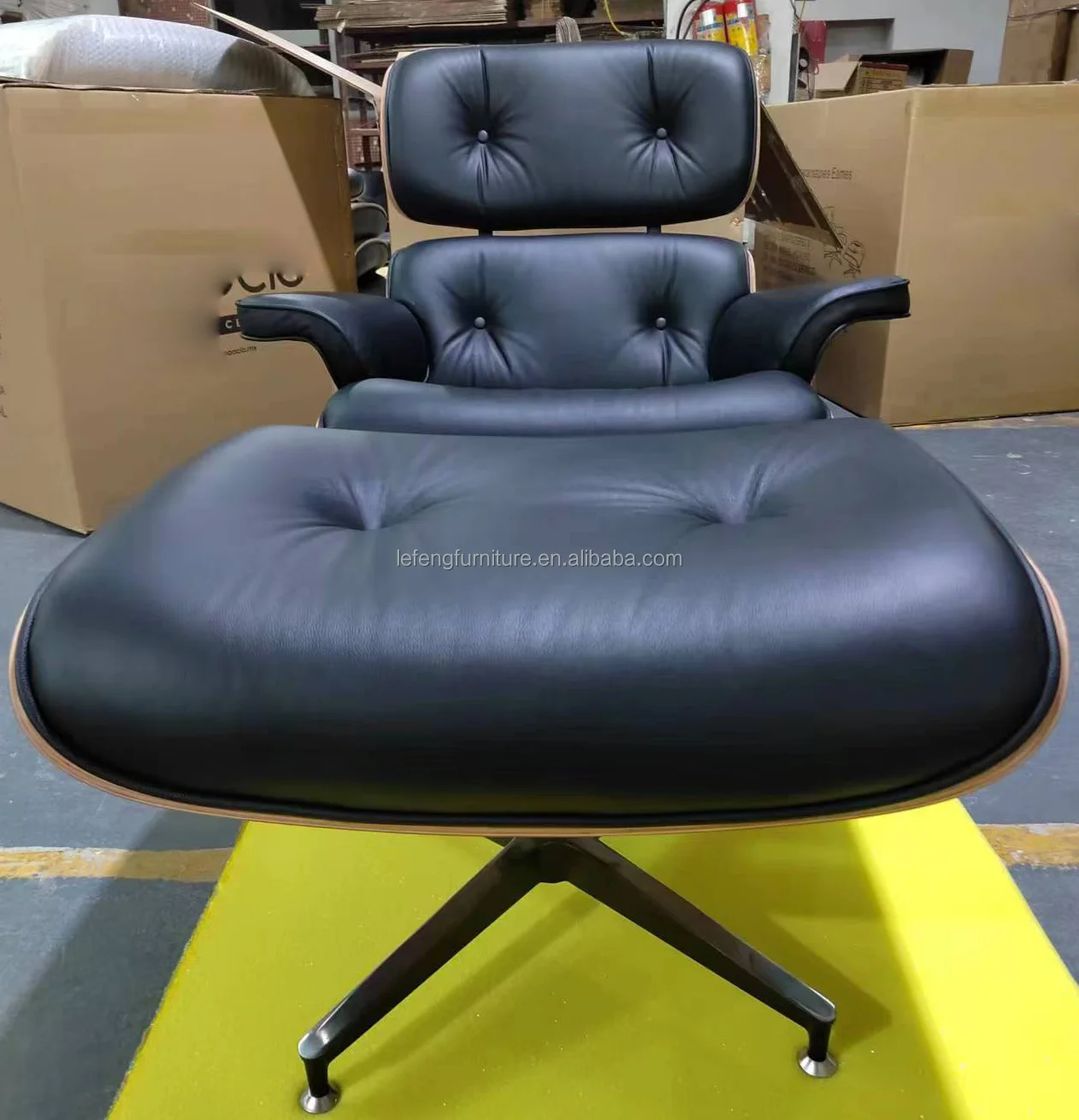 Cheap Luxury Single Sofa Chair Living Room Lounge Genuine Leather