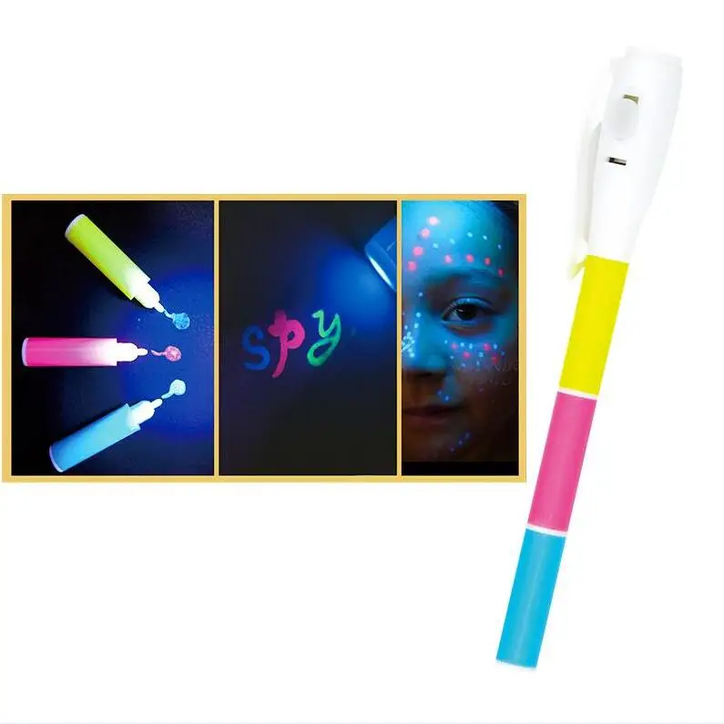 BLACKLIGHT GLOW Permanent INVISIBLE INK UV Black Light SECURITY