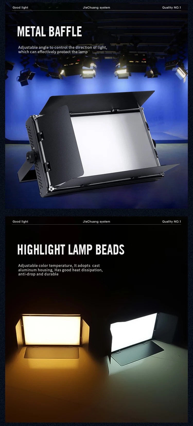1200pcs Led Tv Studio Lights Photography Professional Tricolor Led Soft ...