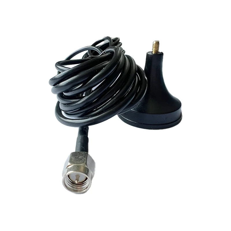 product 24g wifi antenna rg174 line 3 meter sma suction cup base router network card antenna-1