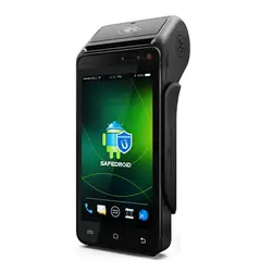 Портативный Мобильный pos-терминал Android pos сенсорный экран с GPRS WIFI сканер штрих-кода и QRcode принтер