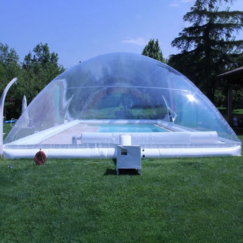 Customized Pool Cover Transparent Air Inflatable Swimming Pool Dome