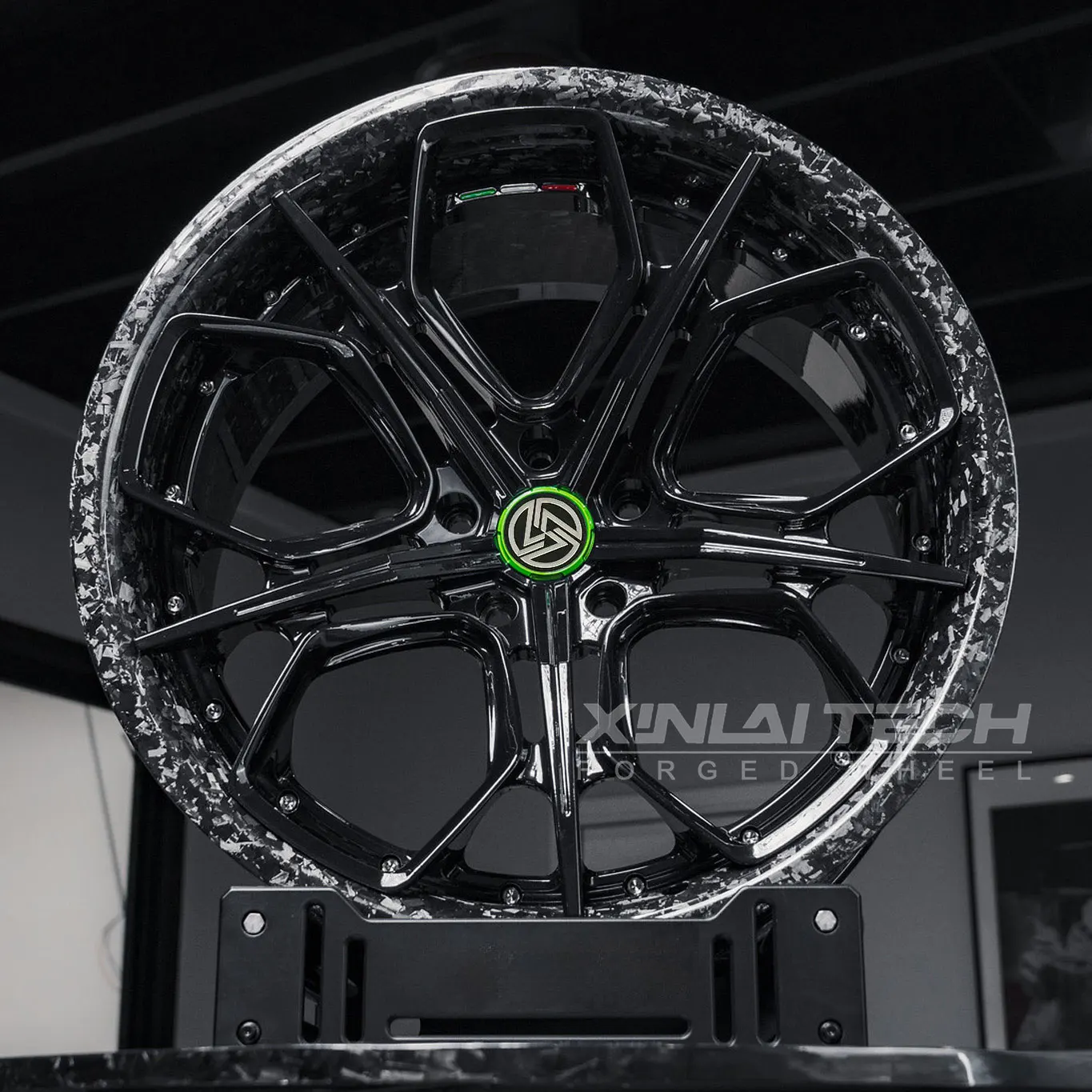 XL 2 Piece Carbon Fiber Deep Lip Deep Dish Concave Forged Wheel 5x112 5x114.3 5x120 Custom Wheels for Mercedes benz audi bmw - Image 6