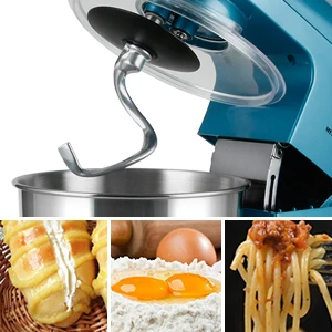 1200W Stand mixer with rotating bowl & GS/CE/LVD/EMC/RoHS/REACH/LFGB/ETL/DGCCRF/Italian Food test certificate