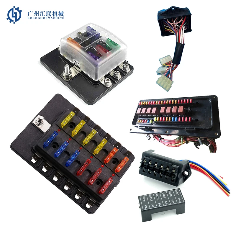 Voe14641189プラスチックカバーショベル電気プレートヒューズ