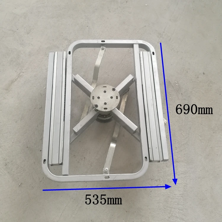 Transformable Furniture Round Table Convertible to square Table Expandable Hidden Dining Table Mechanism