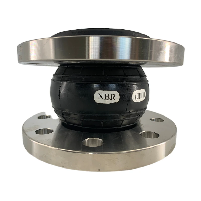 Jiufu Epdm Nbr Nitrile Stainless Steel Flange Flexible Expansion Joint Flexible Rubber Pipe Expansion Connection