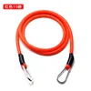 Red carabiners, 15 pounds each