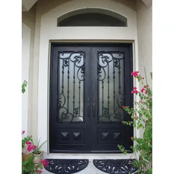 Wrought Iron Exterior Doors Modern Mexico Iron Doors Out Steel ...