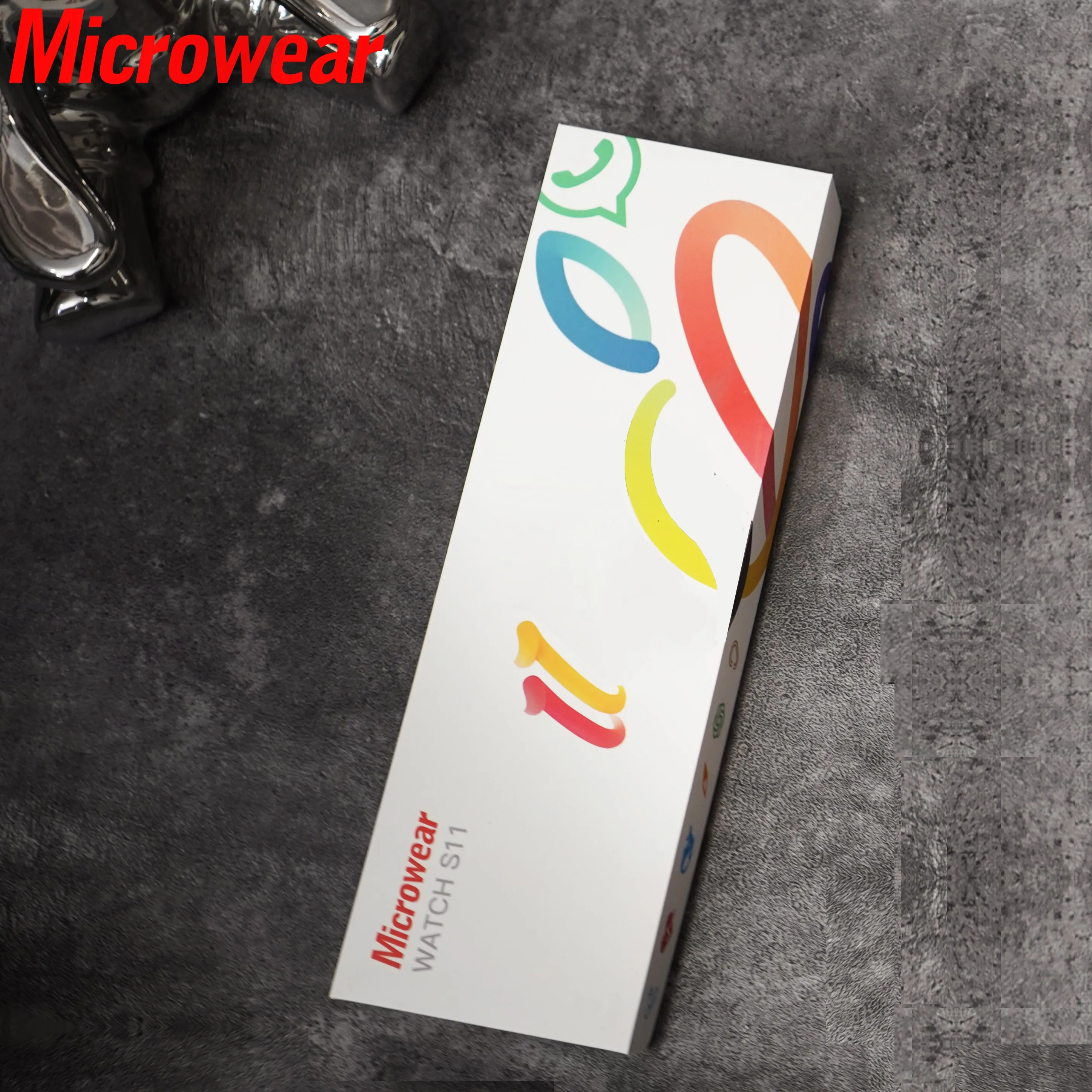 Perfect Series 11 Smartwatch 11th Microwear IWO S11 46mm I Serie 11 Ultra-thin M-Active App I11 Series11 Smart Watch 11