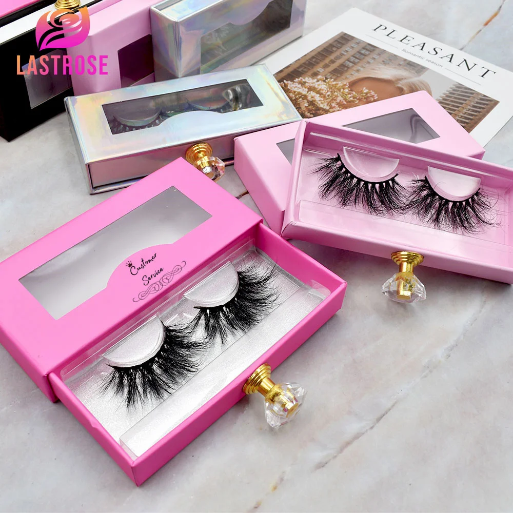 Full Strip Eyelashes Packaging Case Vendors Empty Lash Cases Lash Box ...