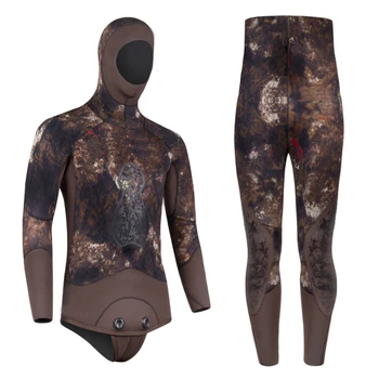 Freediving Camouflage Adult 2-PC Wetsuit - Open-Cell