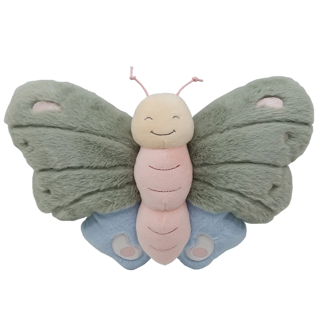 24cm Super Soft Cuddly Butterfly Plush Baby Toys Hugging Butterfly ...