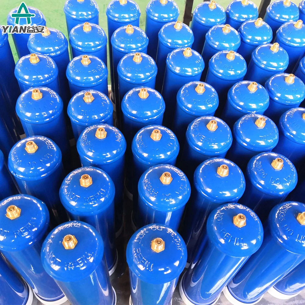 0.95L N2O lachgas gasfles взбитые сливки зарядные устройства Delux цилиндр пополнения чернил высокой чистоты 999 Смеющийся газа