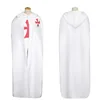 Templar knight cloak - white