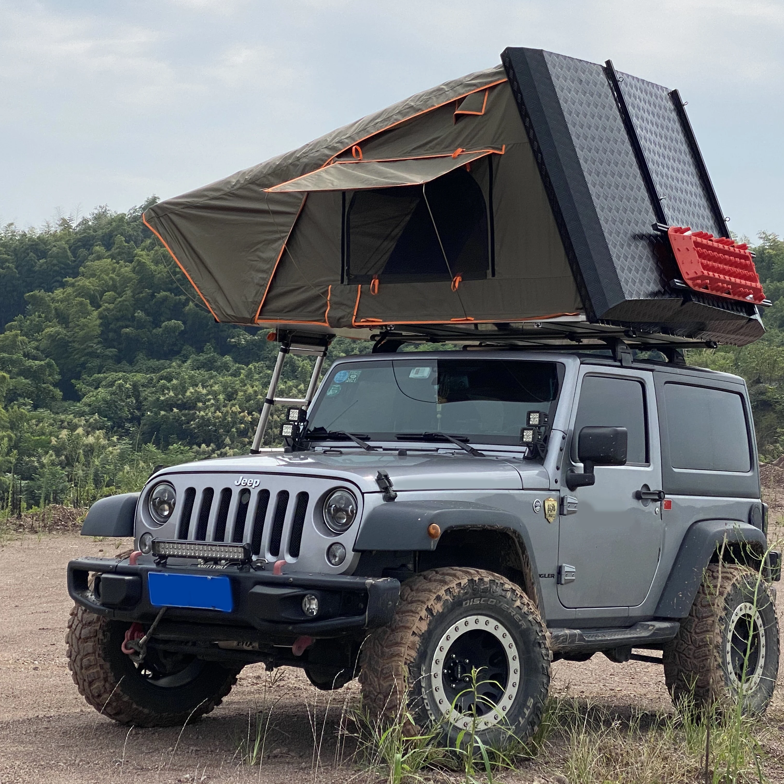 4wd Outdoor Hard Shell Overland Offroad Camping Car Roof Top Hard Top ...