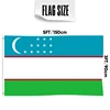 DrapeauOuzbékistan