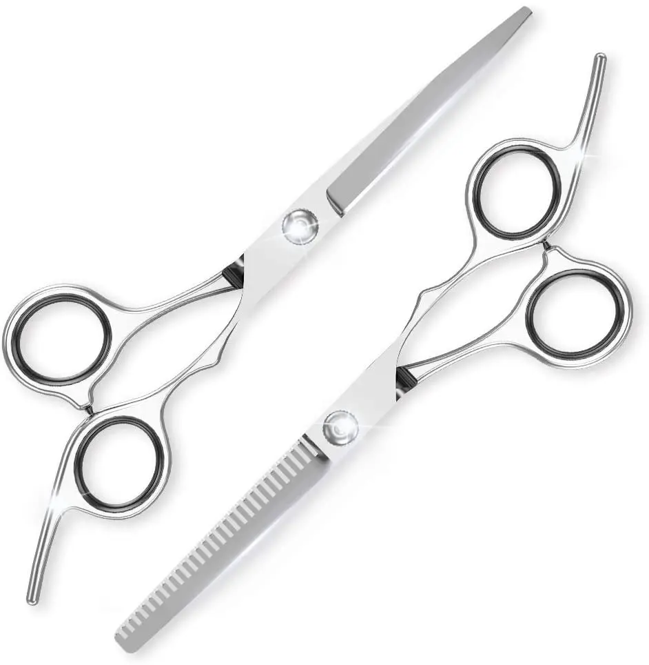 Hair Cutting Scissors Set,Professional Barber Thinning Haircut Scissors Kit  Stainless Steel Hairdressing Shears For Men Women - Buy Professional Hair  Cutting Shears 