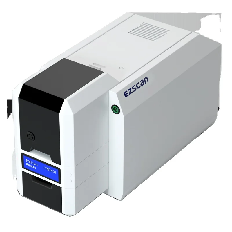 Printer with Single Sided Hologram Function Pvc Id Card Printer That Prints Student Member Employee Business Cards
