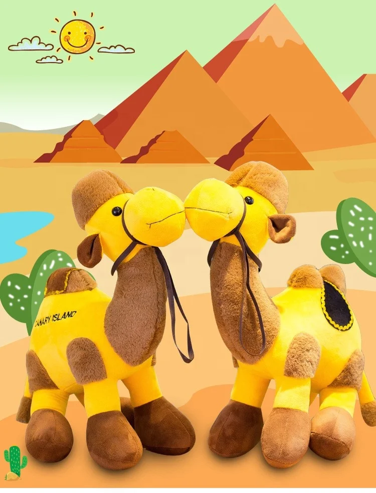 High Quality and Cute Custom Stuffed Animal Camel Toy Plush pink Camel