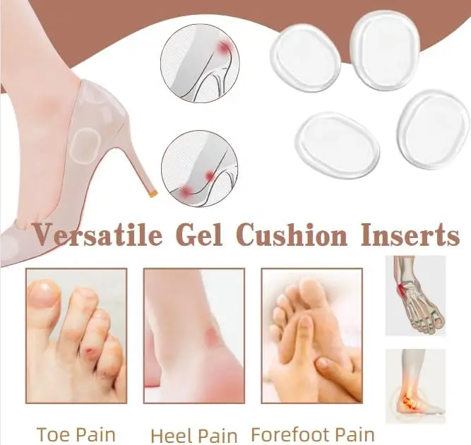 Plantillas De Silicona Para Talones Fascitis Plantar