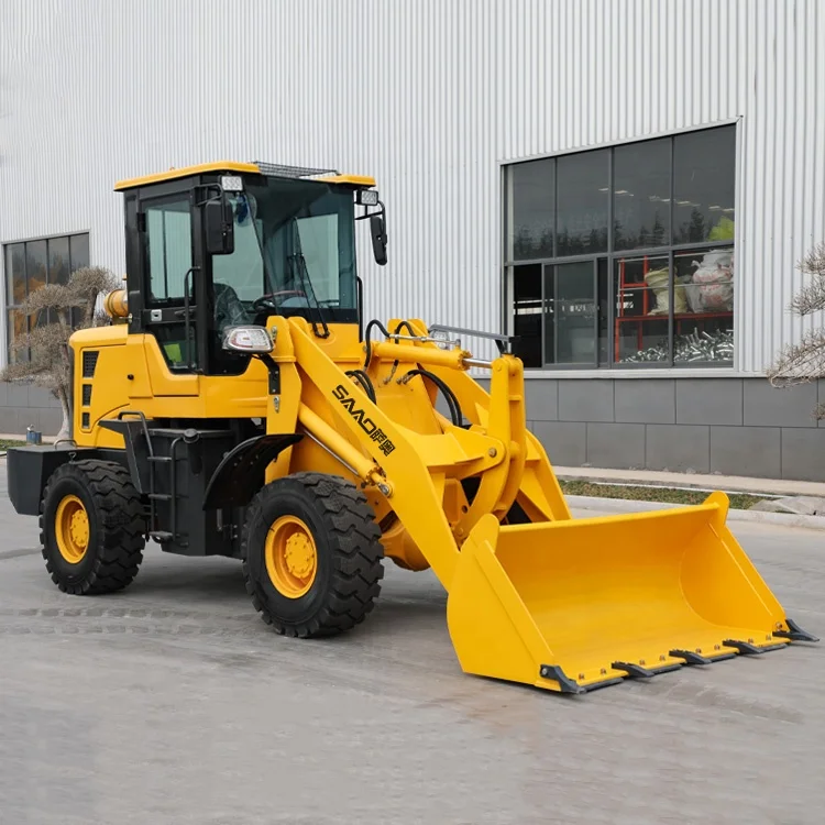 FREE SHIPPING Front End Loaders Compact Mini Diesel Loader  Snow Plow Wheel Loader Hydraulic