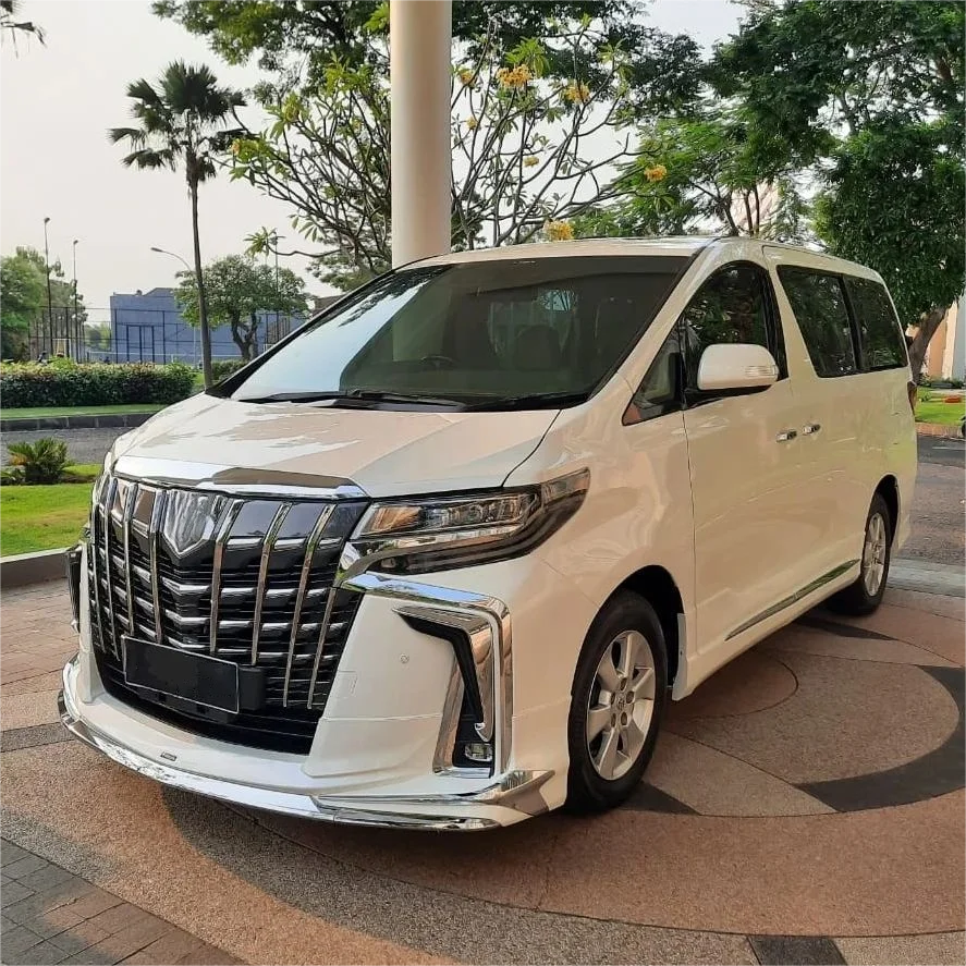 High Quality LDR Black Body Kit for for Alphard 20 Series 2008-2014 & Anh30/35 Series Upgrade PP Material Bolt-On New