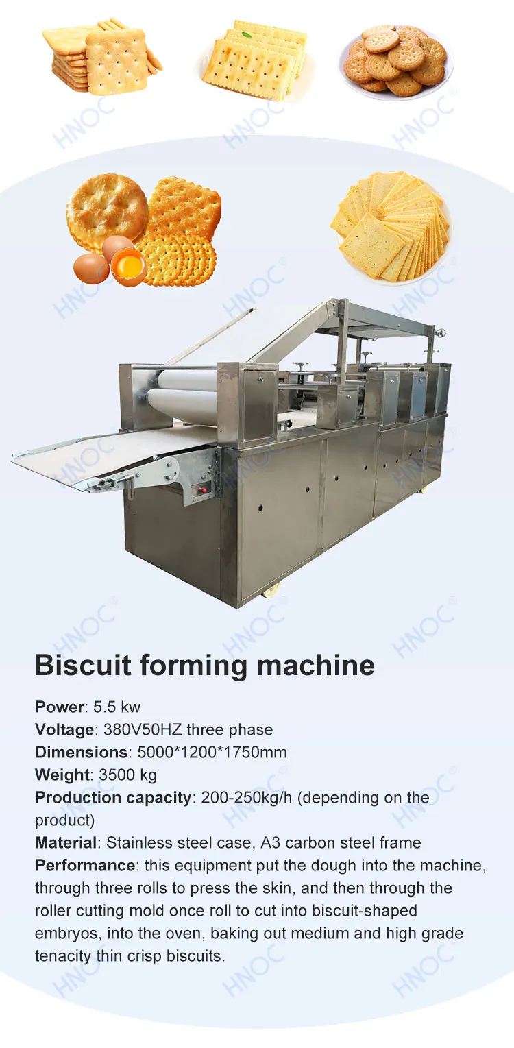 Industrial Biscuits Making Machine Automatic Biscuit Production Line