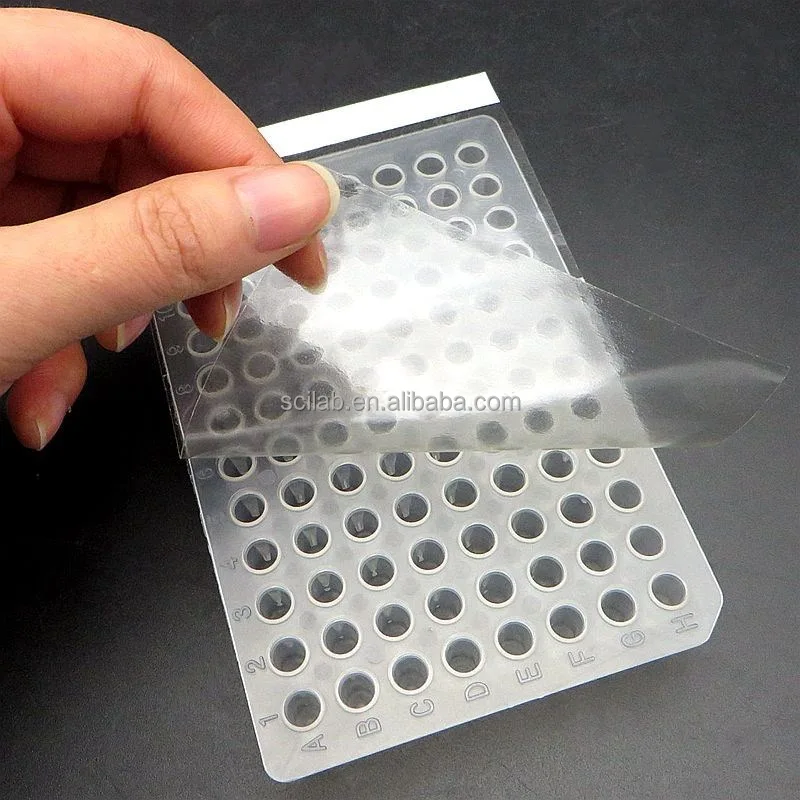 Sealing Film 20/100 Pieces 83×135mm Pack 96-Well PCR Plate Clear self-Adhesive 130 x 80mm/134 x 85mm/83 x 135mm 1PC PCR Sealing Film 