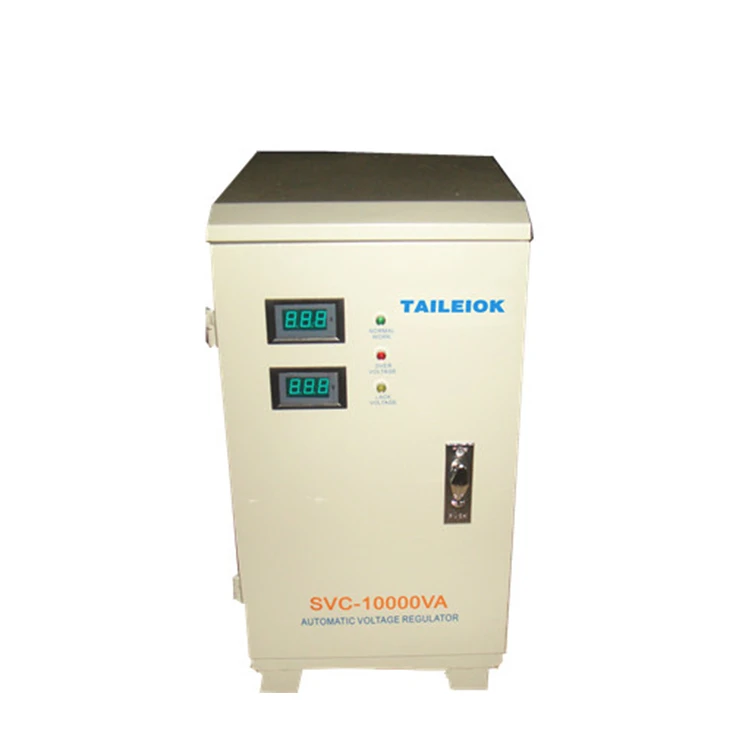 TAILEIOK 220v 10KVA Automatic Vertical Voltage Regulator Stabilizer