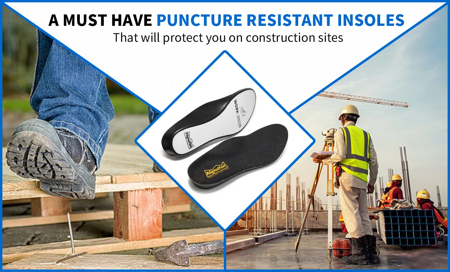 Professional Series Work Nail Proof Boot Insert Puncture Resistant