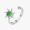 White gold color (green)