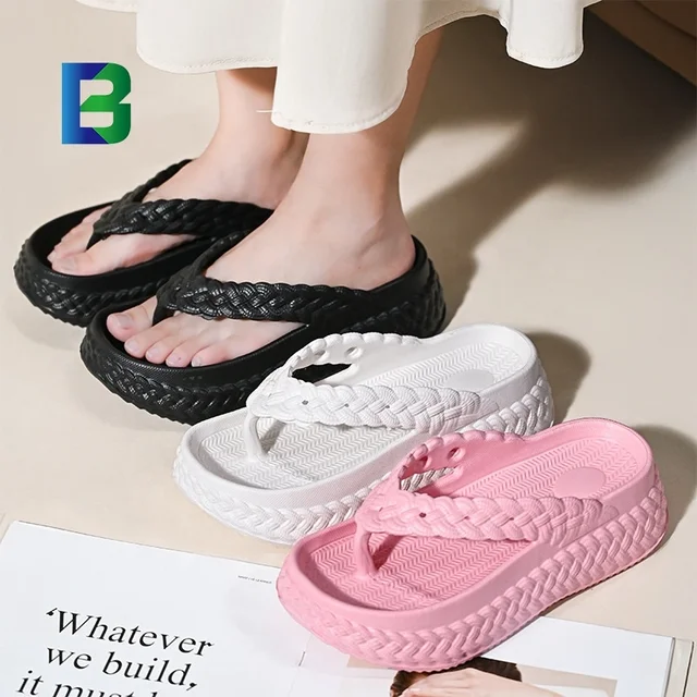 Fashion Summer High Quality Solid Color Unisex Sandals Home Leisure Walking Shoes Indoor Men's Outdoor Women Slipper