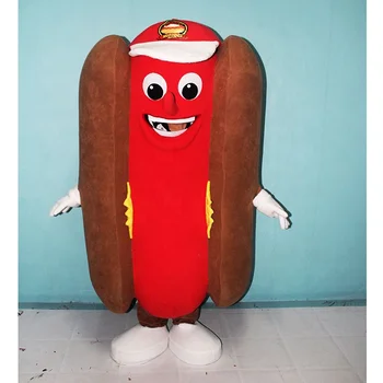 Hot Dog Hotdog Mascot Costume Cartoon Character