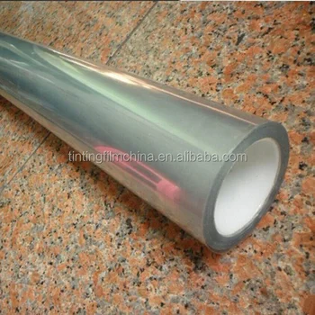 Clear Polyester Anti Explosion Shatter Proof Impact Protection Security Window Film  12 MIL safety films in 152cm*30m