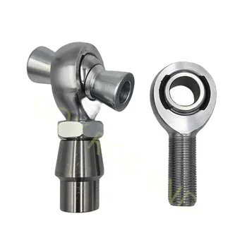 Chromoly Uniball M10*1.5 Thread Rod End Bearing M12 M14 M16 M18 M20 Heim Joint Kits Rose Ball Joint for Car Offroad Fabrication
