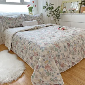 2026 Wholesale Lightweight Cotton Summer Quilt  Cooling Bedding for Hot Climate Countries