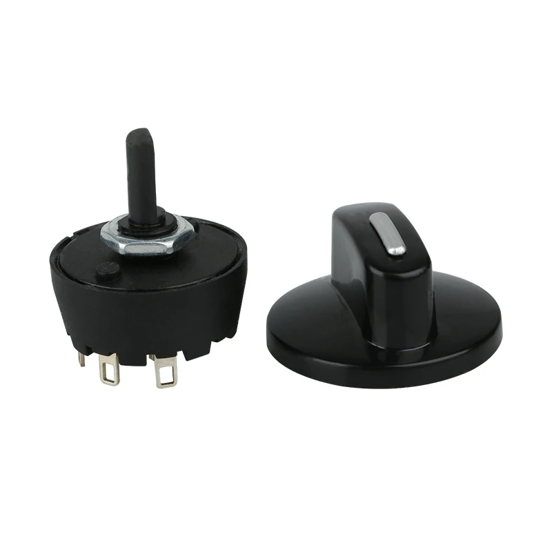 16a Rotary Switch 2 Pole 4 Position Made of Plastic Max. Voltage 250v