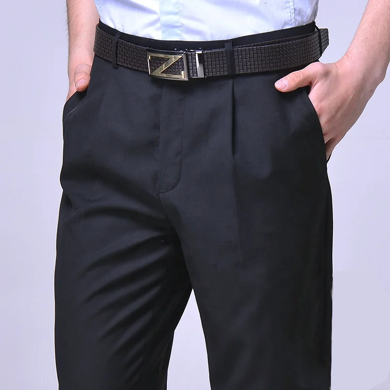 Siyah Ofis Pantolon Erkekler Hombre Pantolon Temel Tarzı Pantolon  Pantalones Çalışma Pantolon Ofis Takım Elbise Siyah Pantalons - Buy  Erkekler Pantolon Geniş Bacak Pantolon Orta-bel Pantolon Temel Pantolon  Toptan Siyah Pantolon Stokta