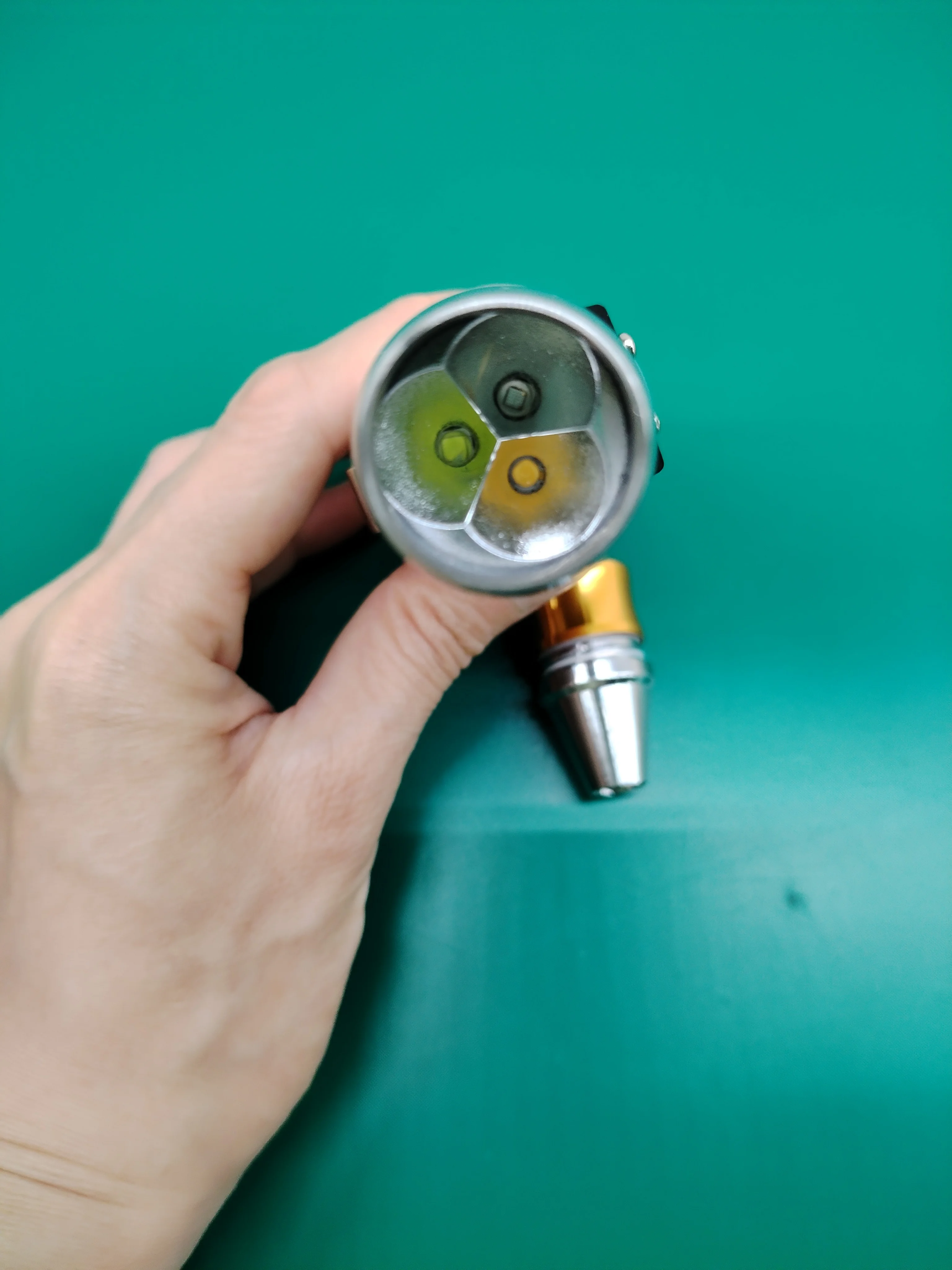 LED Torch Rechargeable Gem Checking Torch With 3 Light Sources UV 395NM LED Flashlight
