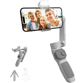 Zhiyun Smooth Q3 Mobile Stabilizer PhoneHandheld Gimbal Anti-Shake Stabiliser Selfie Shooting 3-Axis  Bracket Shooting Video