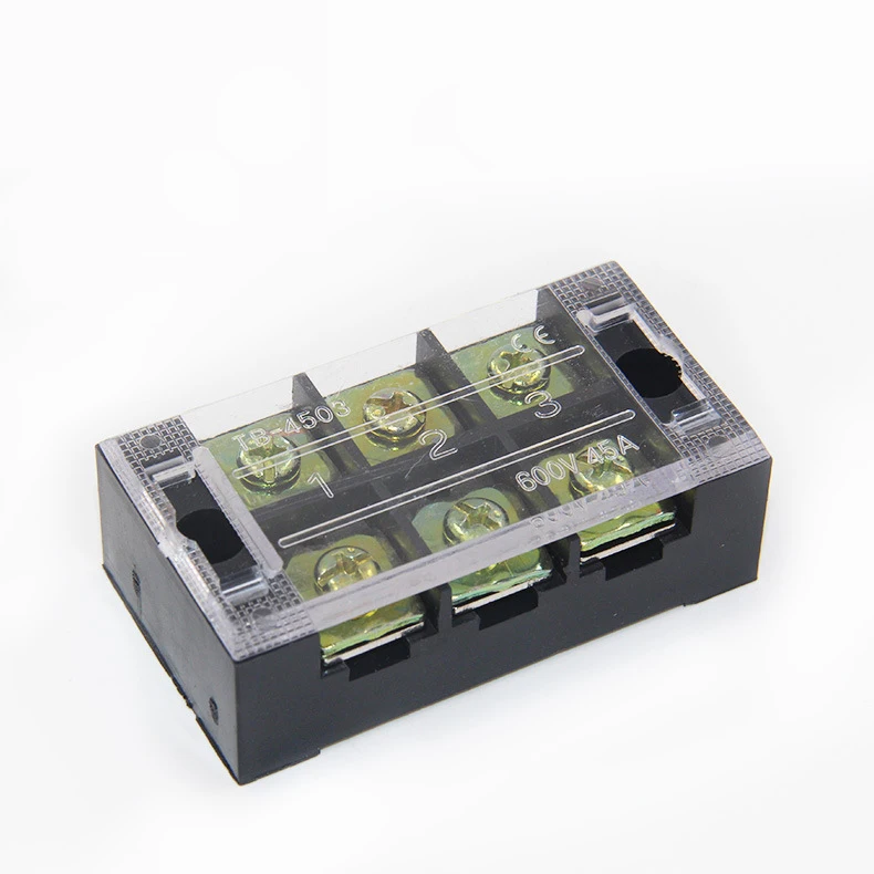 TB Series 15A 25A 45A 60A 100A 600V 3P 4P 5P 6P 8P 10P 12P PC Material ...
