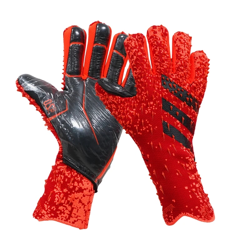 Hot Sale Goalkeeper Gloves Professional Protect 4mm Latex 3d Knitting ...