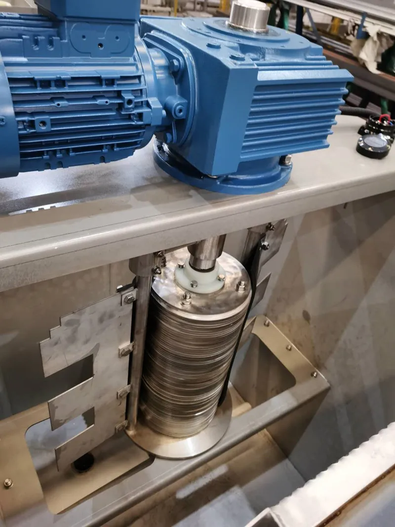 Легкое обслуживание, оборудование для обезвоживания осадка, винтовой пресс