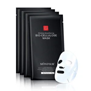 OEM Face Skin Moisturizer Biological Cellulose Face Sheet Anti Wrinkles Smoothing Bio Cellulose Facial Mask