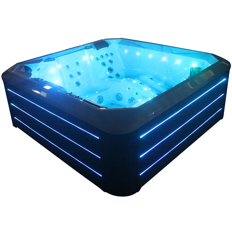 Deluxe Europe Balboa Control 140 Jets Whirlpool Outdoor Spa Hot Tub Jacuzzis Function