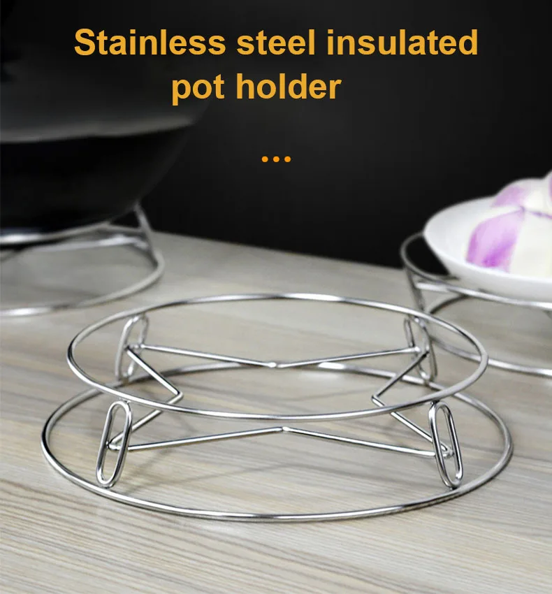 Eco Friendly Pot pan organizer rack steam rack pan and pot lid organizer rack holder