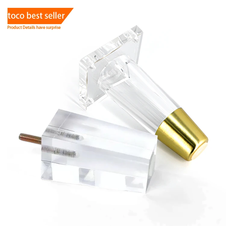 Toco прозрачная акриловая трубка мебель кровать с ножками круглое кресло 2