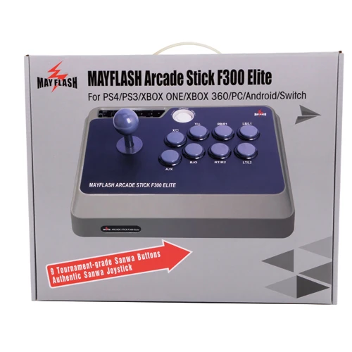 Mayflash Arcade Fight Stick - Ultimate Joystick for PS4, Xbox