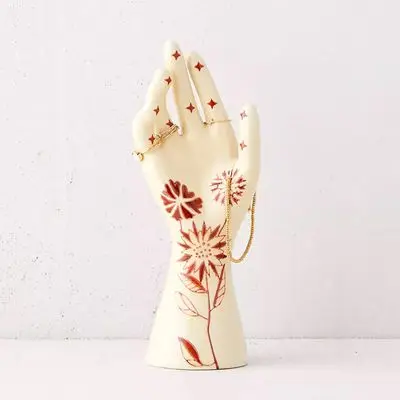 Novelty Hand Shape Fashionable Wholesale Ceramic Jewelry Ring Holder for  Gift Wedding Decor - Main Image